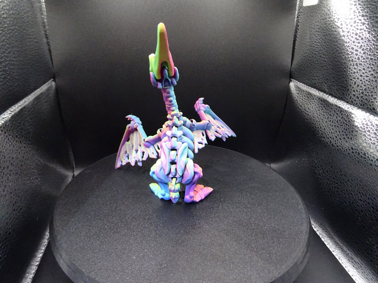 Skeleton Pteranodon 3D Printed Articulating Flexi Fidget display collection