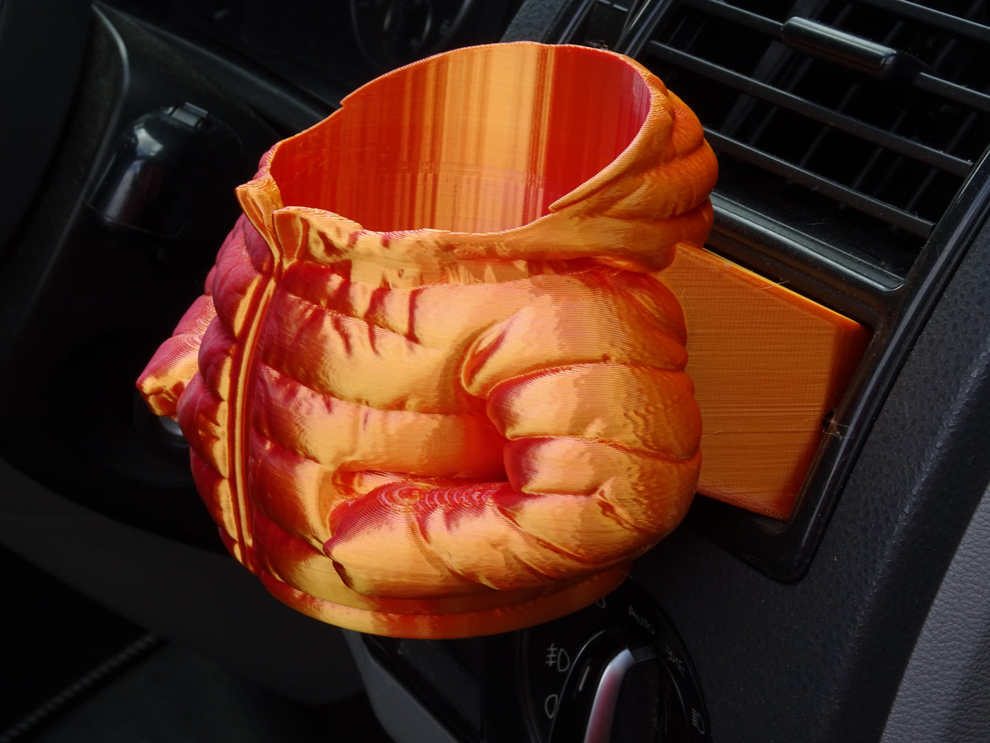 Puffer Jacket cup Holder for VW Transporter T5 T5.1 Volkswagen camper or van