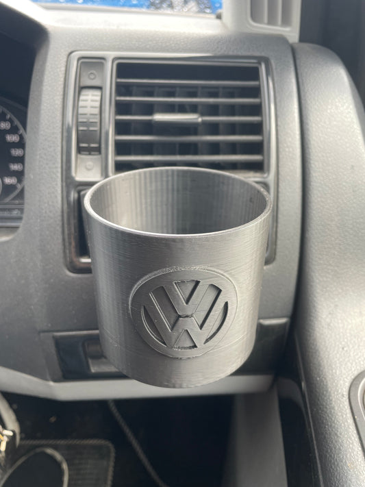 Cup Holder for VW Transporter T5 T5.1 with Volkswagen Logo