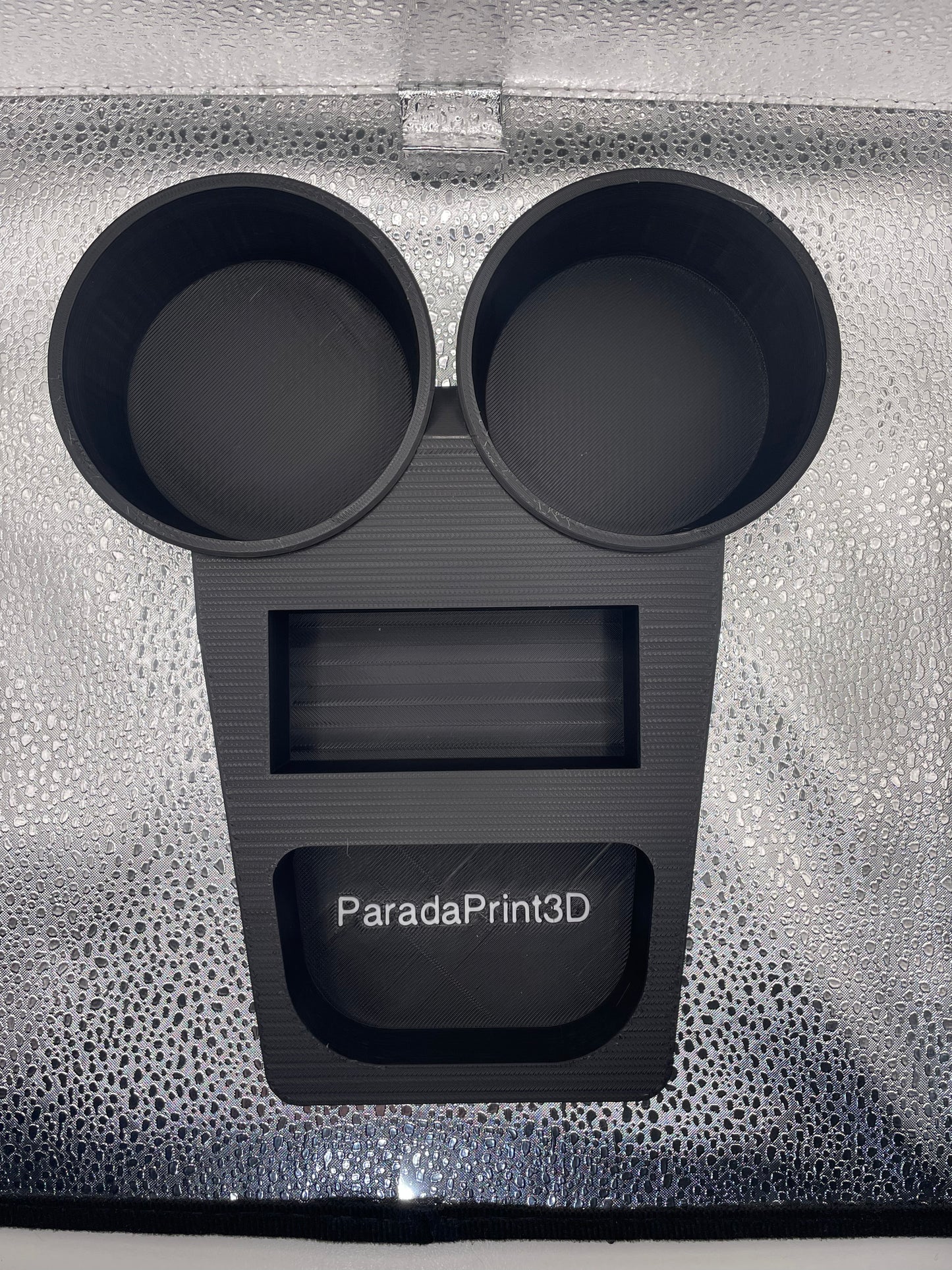 VW Twin Cup Holder for T6 with coloured inserts