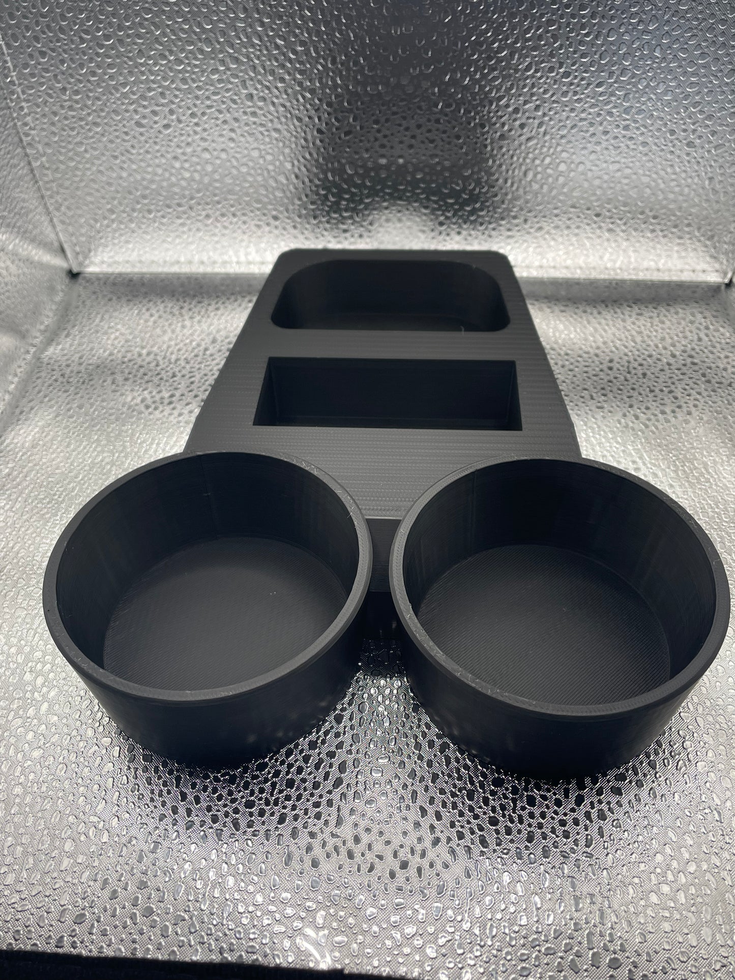 VW Twin Cup Holder for T6 with coloured inserts