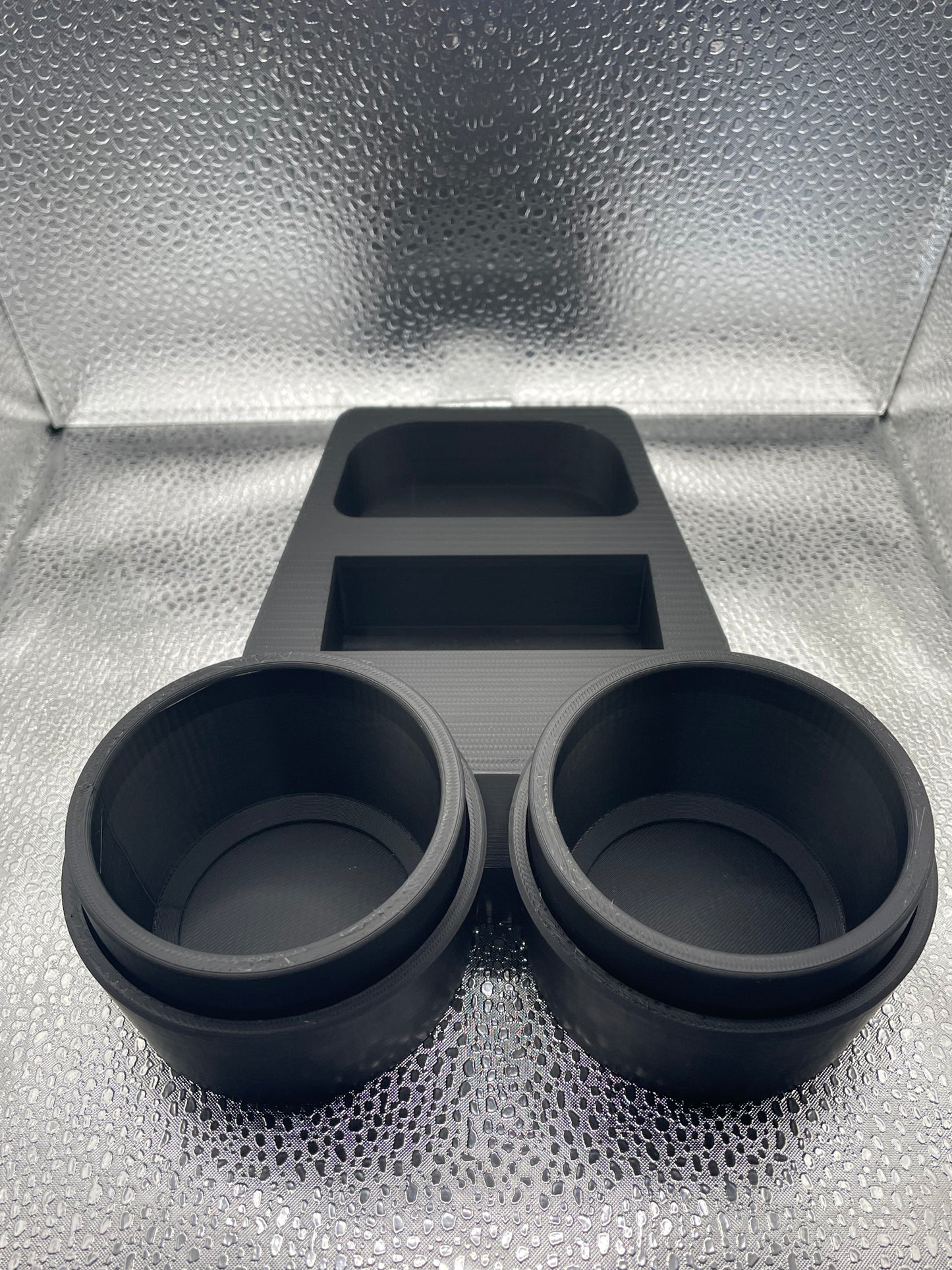 VW Twin Cup Holder for T6 with coloured inserts