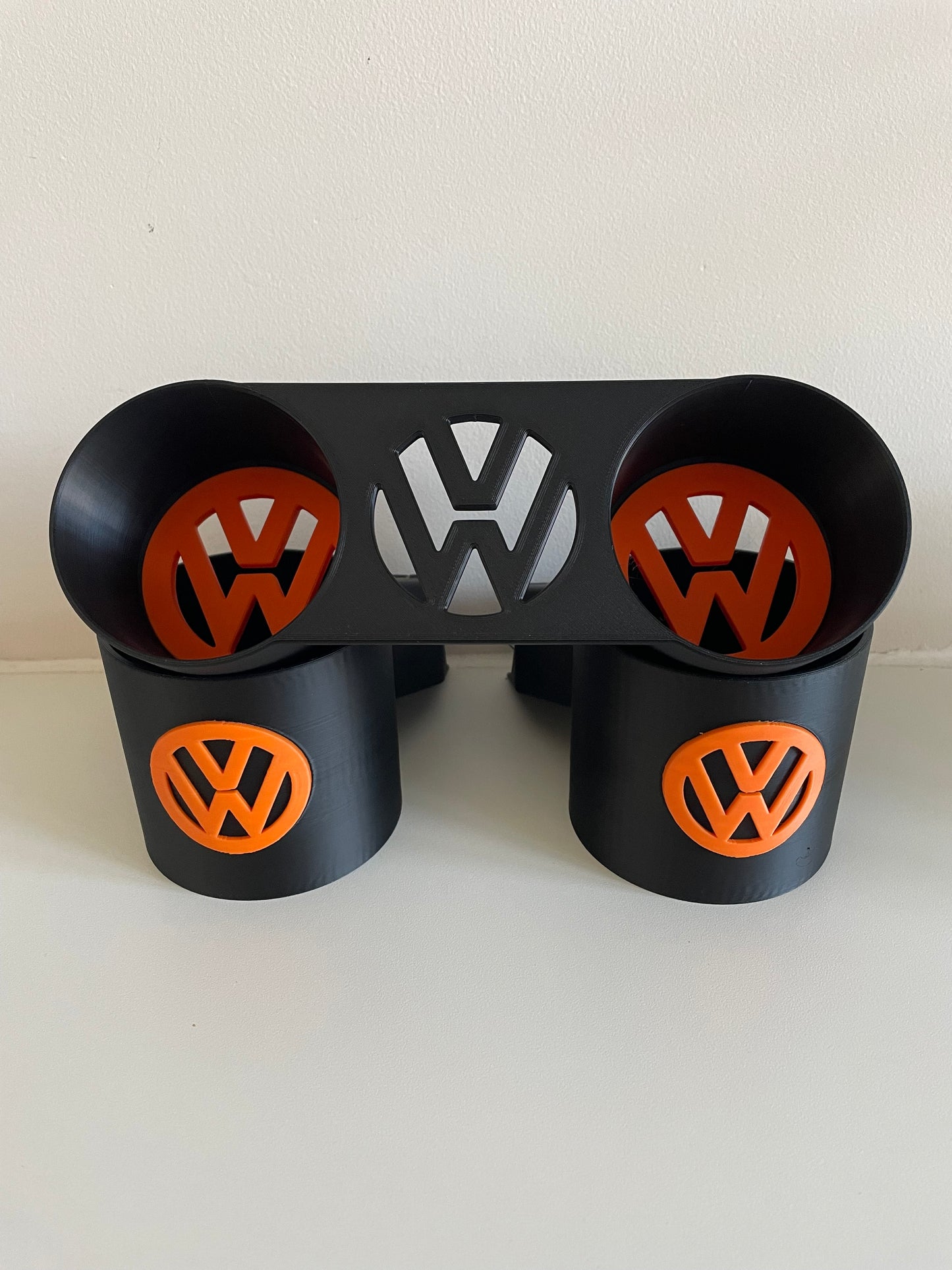 Full Set of Cup Holder for VW Transporter T5 T5.1 with Volkswagen Coloured Logo