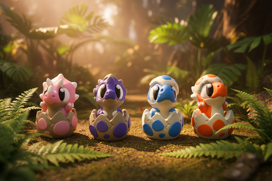 Baby Dinosaur Fidget Clicker, Dino Egg Sensory