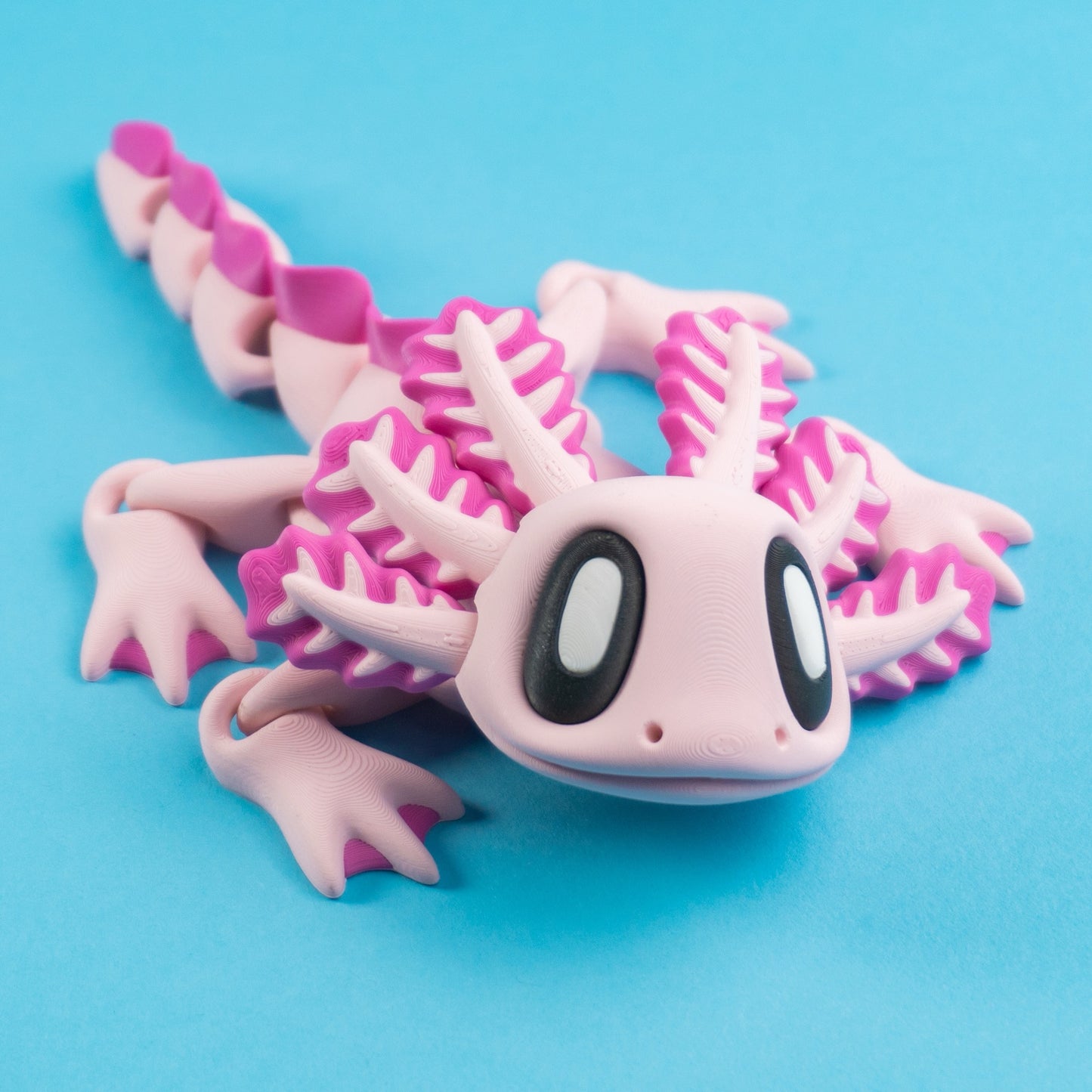 Blob Lab Articulated 3D Axolotl: Flexible Fidget