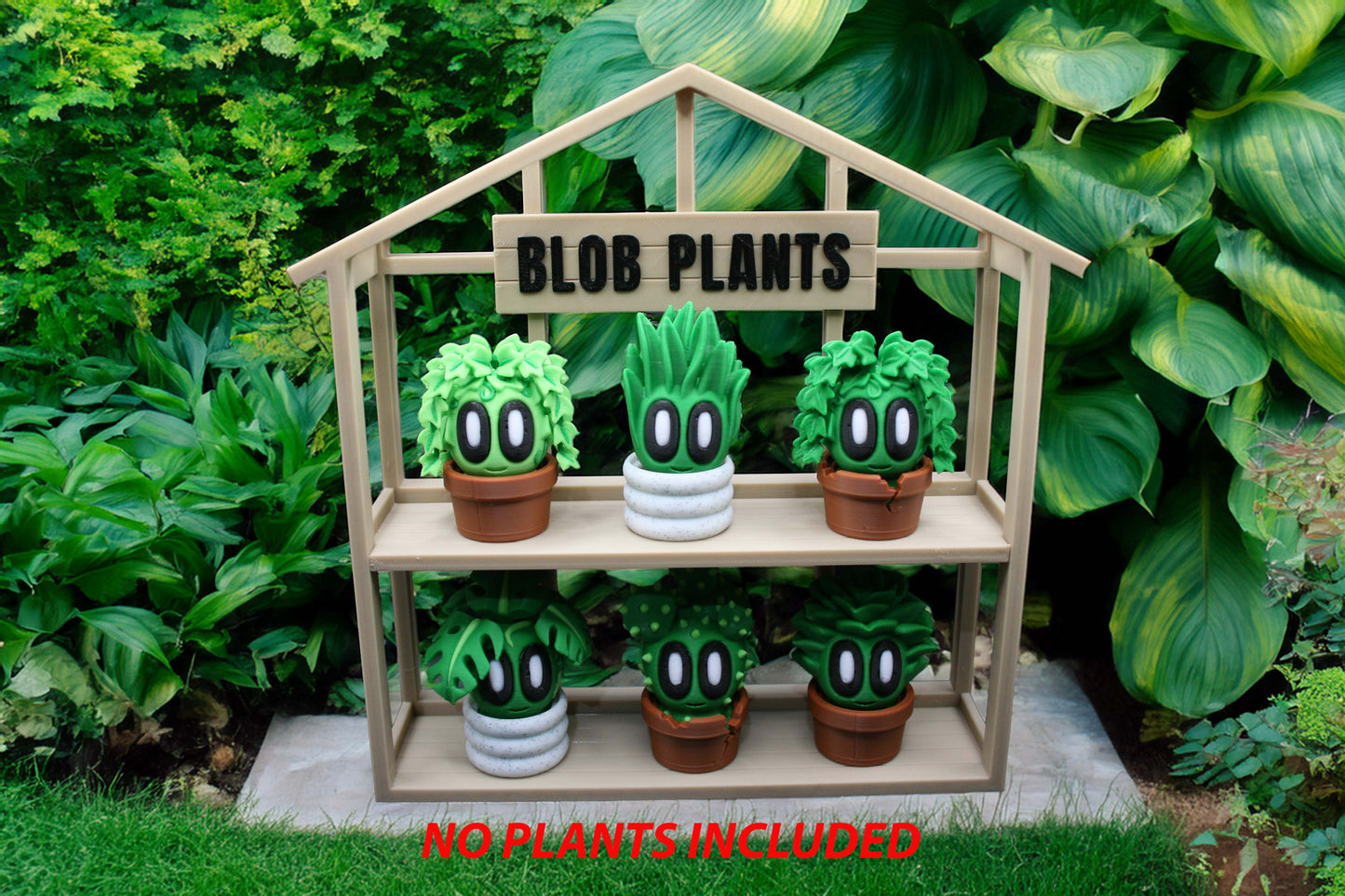 Blob Plants: Quirky Succulent & Cactus Figures